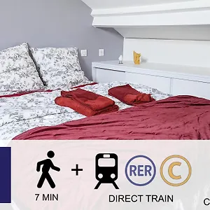 Appartement Rêves Paisibles Rubis -, Choisy-le-Roi